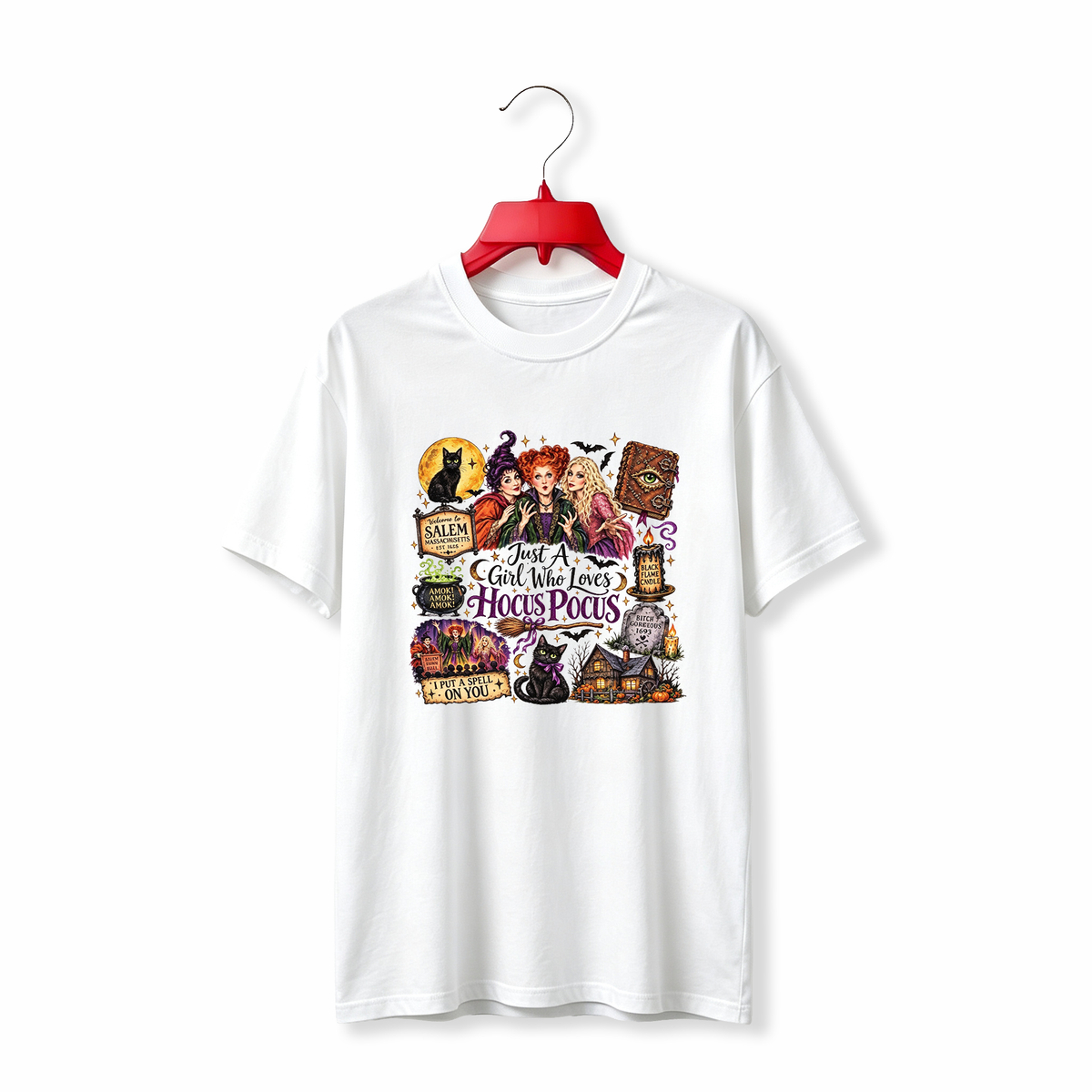 "Just A Girl Who Loves Hocus Pocus" TEE