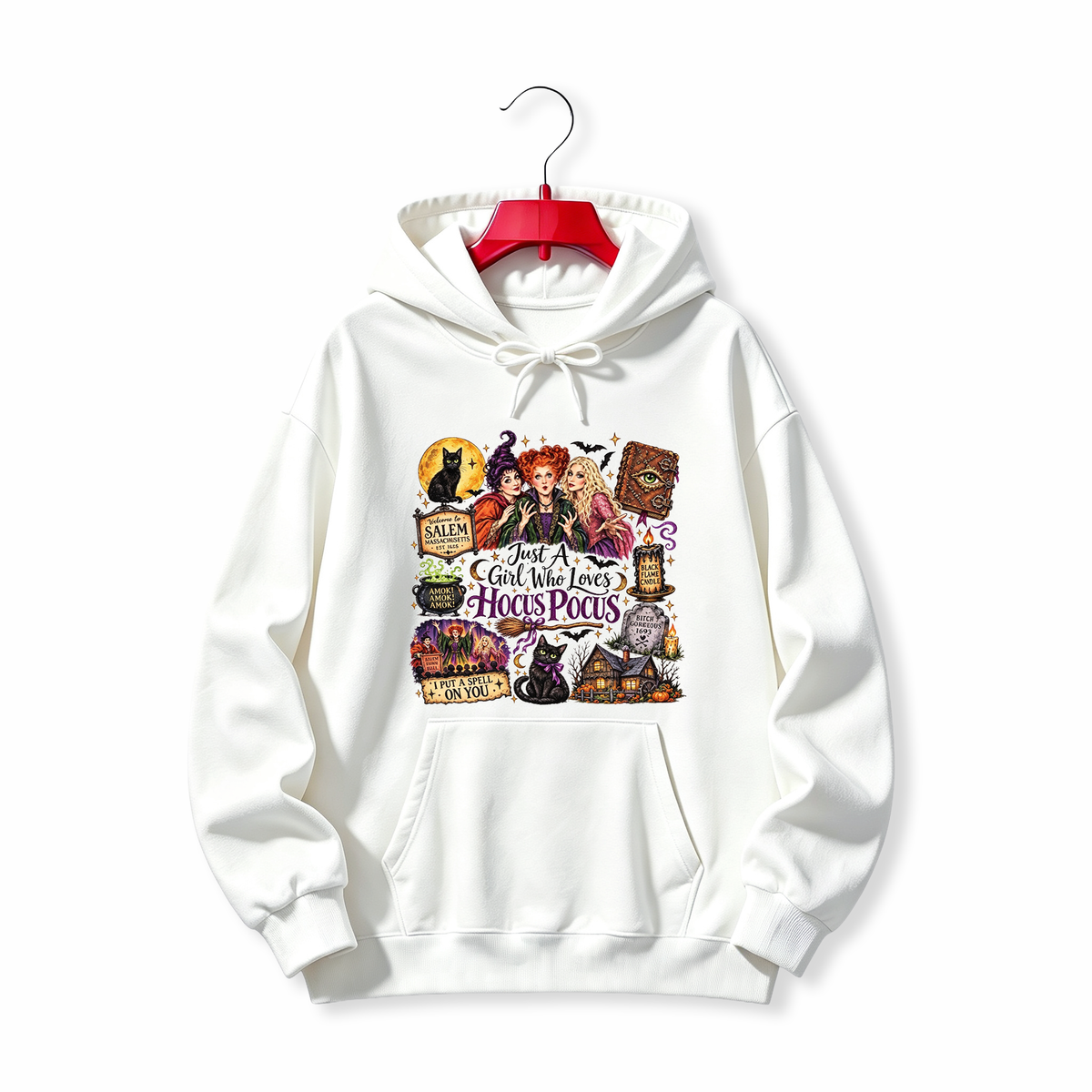 "Just A Girl Who Loves Hocus Pocus" HOODIE