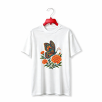 "Marigold & Monarch Butterfly" TEE