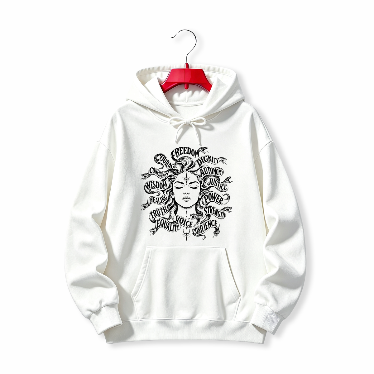 "Medusa Mythical Greek Mythology Feminist" HOODIE