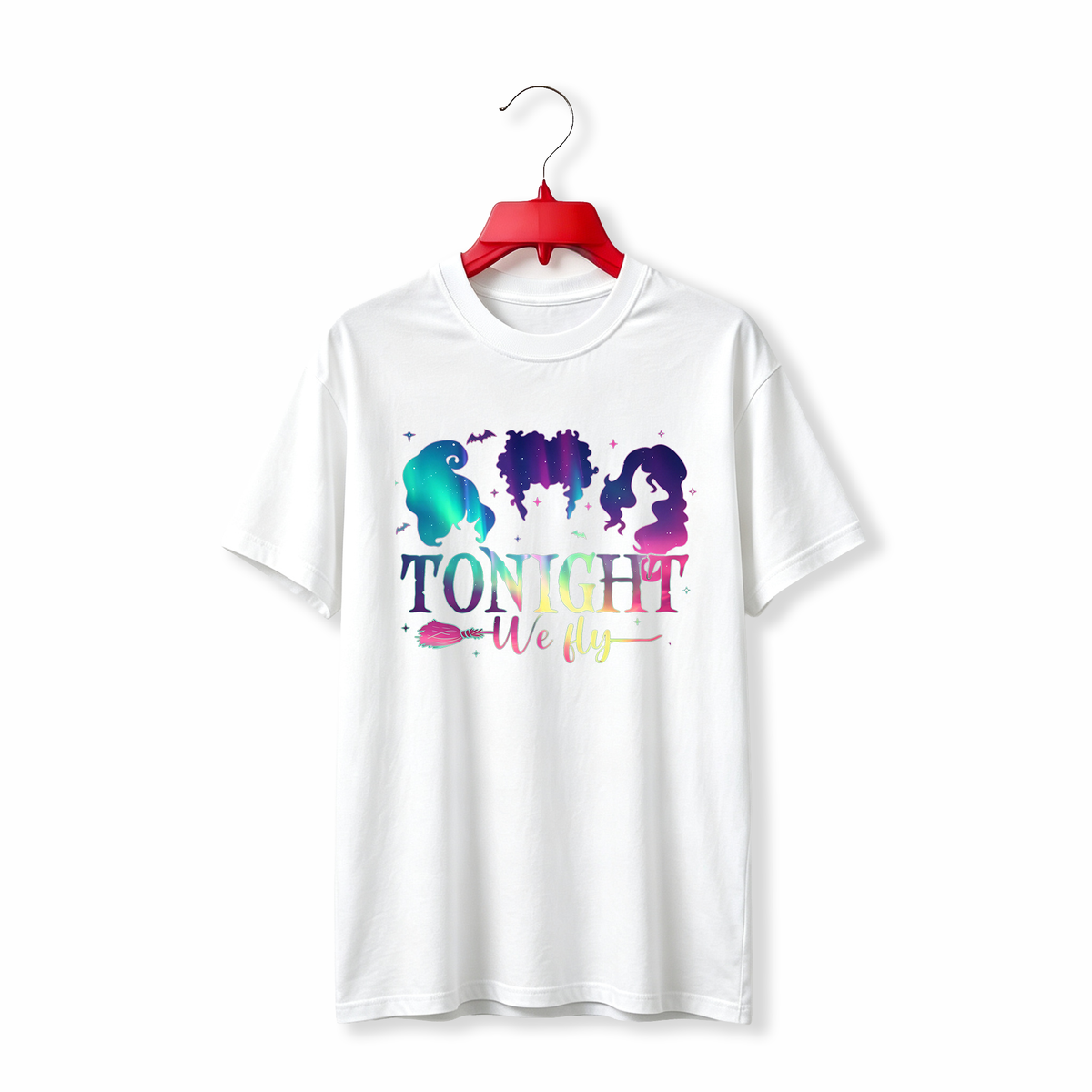 "Neon Halloween Witches Witches Character" TEE
