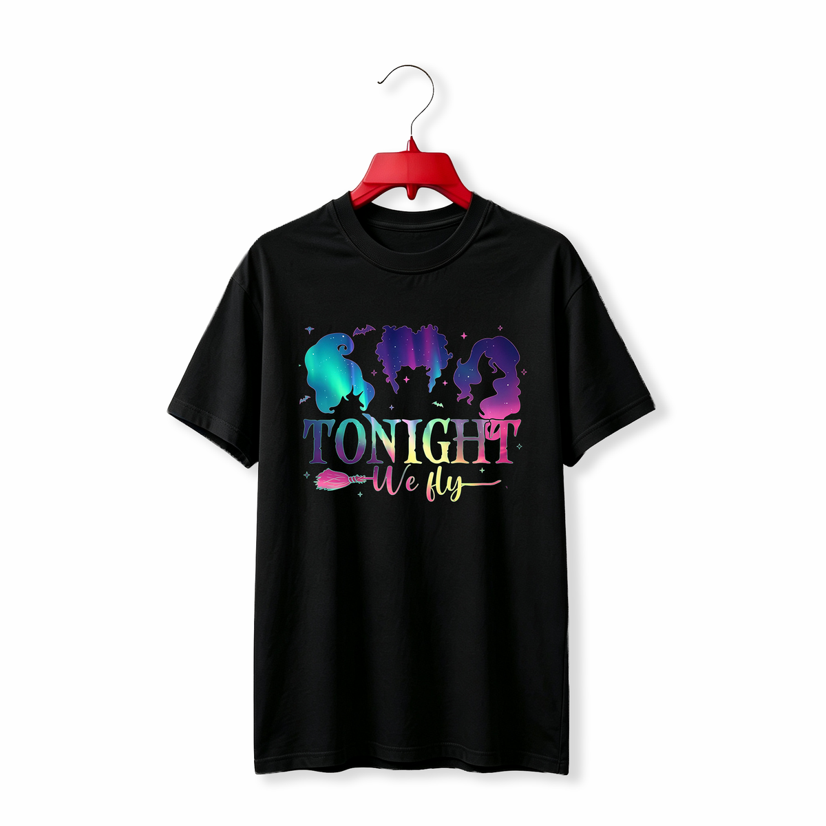 "Neon Halloween Witches Witches Character" TEE