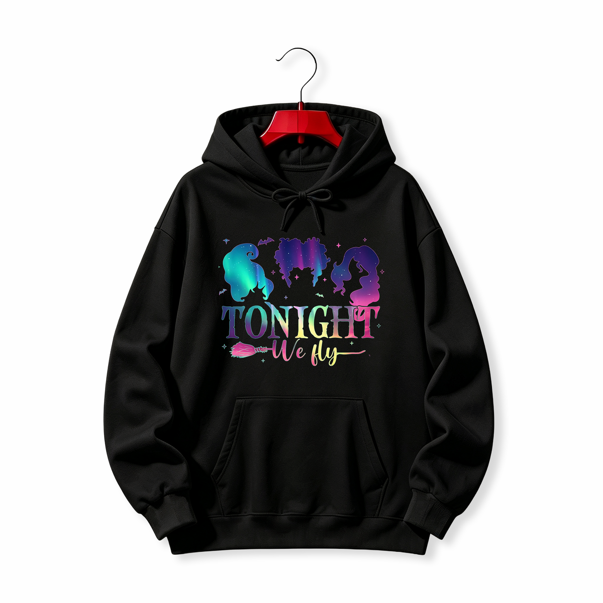 "Neon Halloween Witches Witches Character" HOODIE