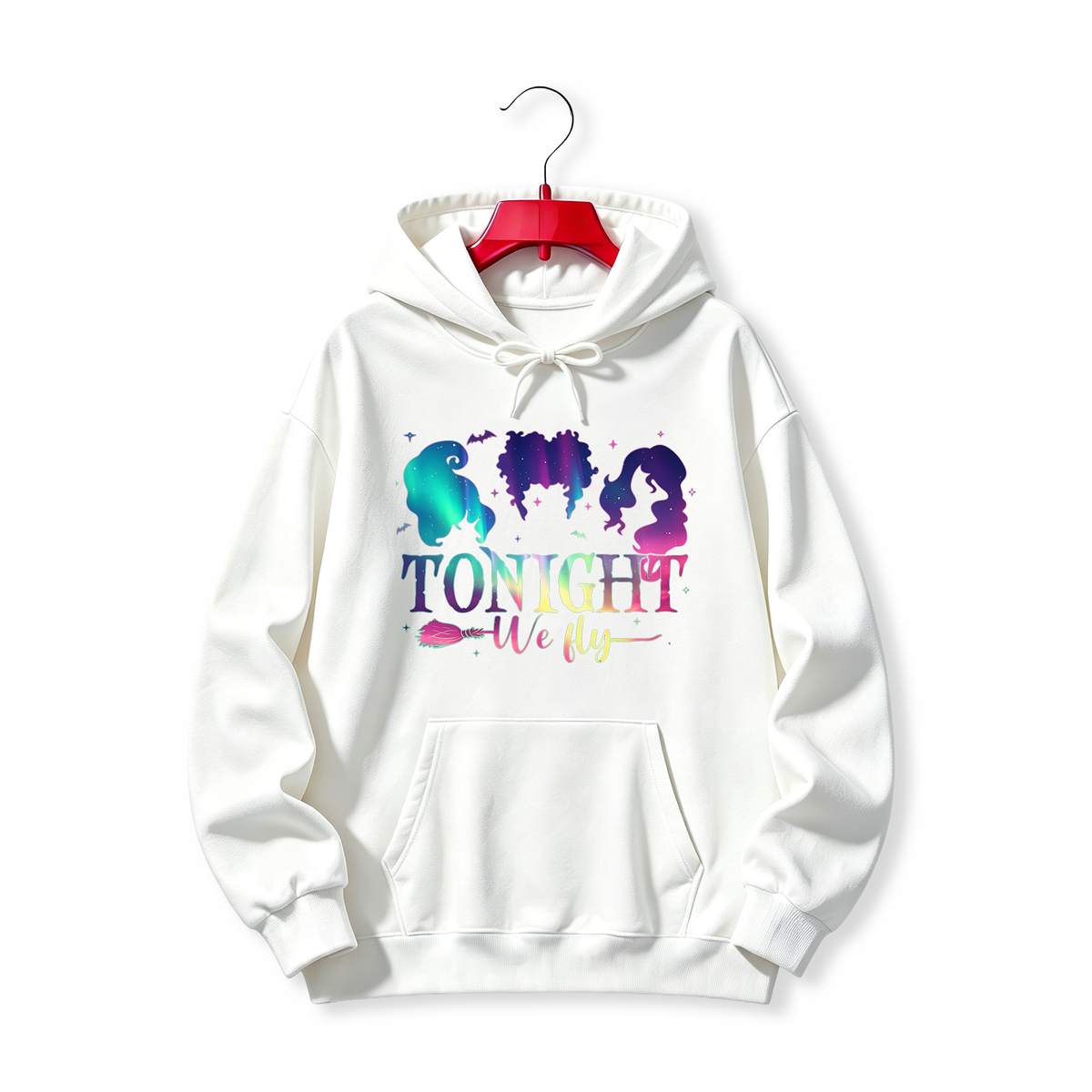 "Neon Halloween Witches Witches Character" HOODIE