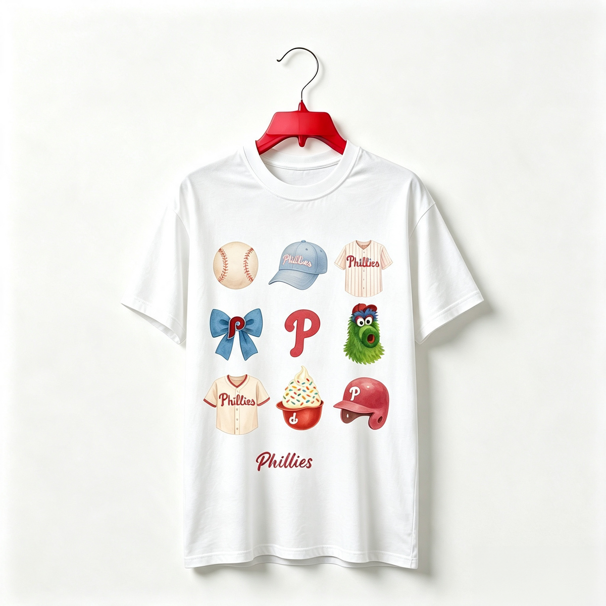 "Phillies Baseball Philly Fan" TEE