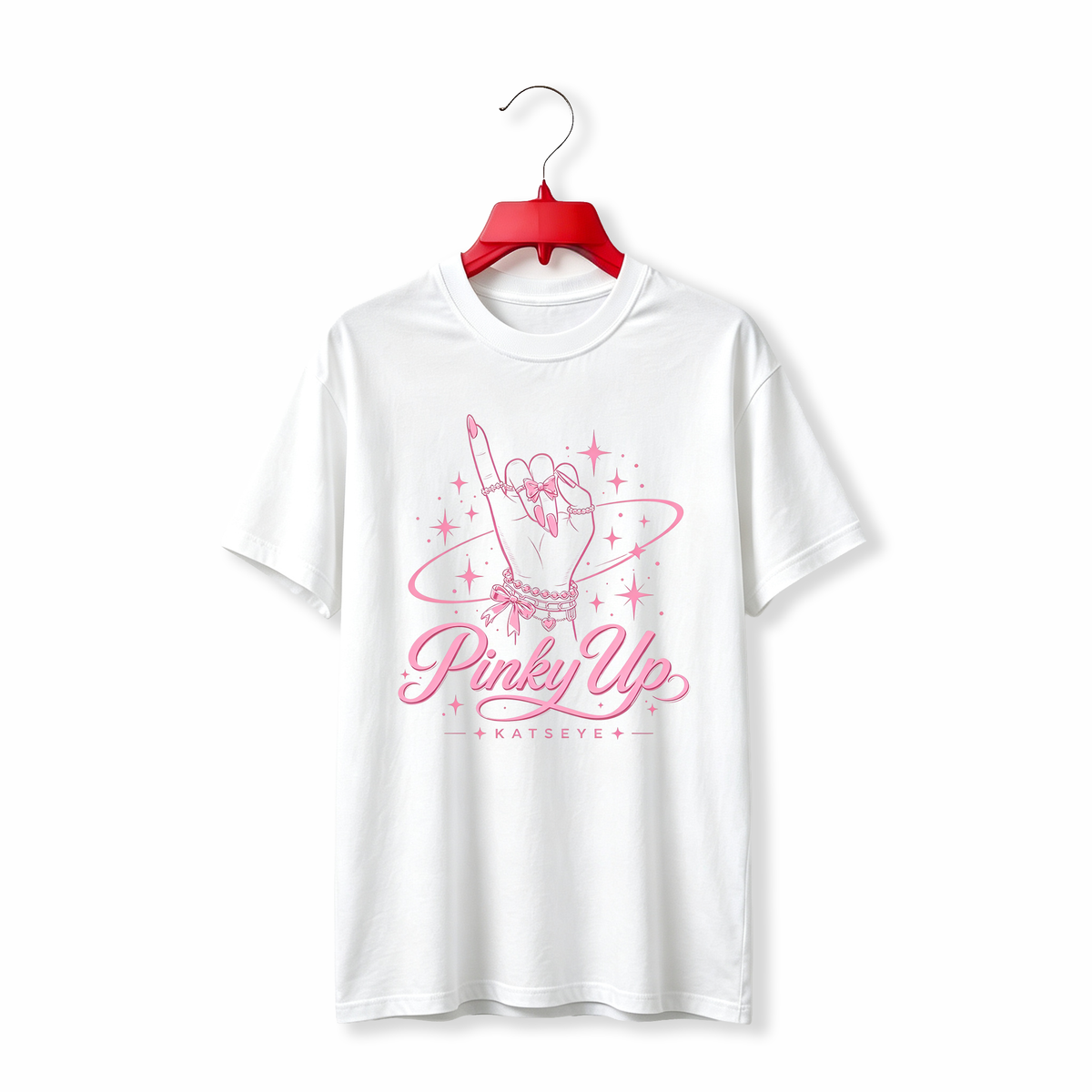 "Pinky Up Katseye Inspired" TEE