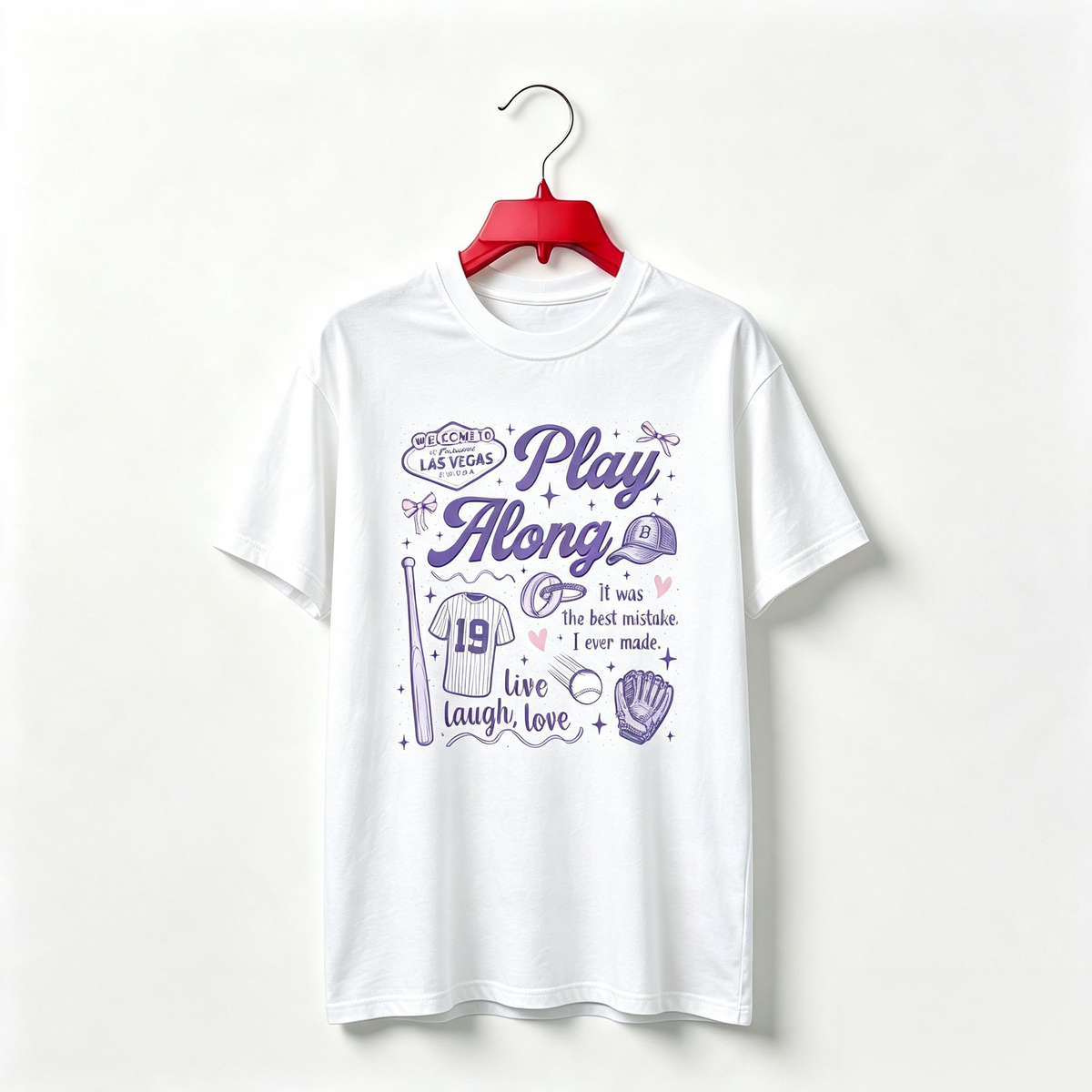 "Play Along Windy City Baseball Romance" TEE