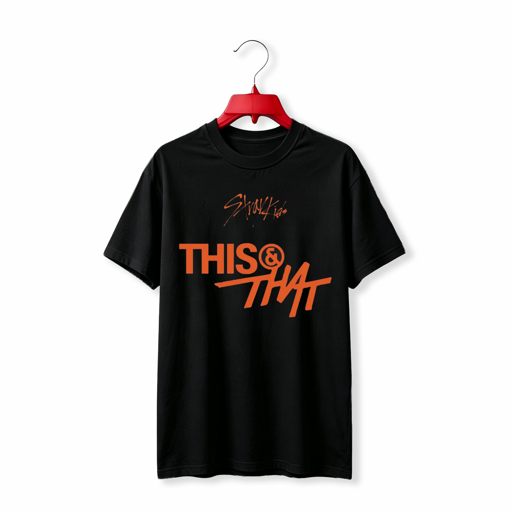 "Stray Kids This And That Track List" TEE