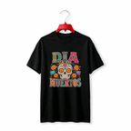 "Sugar Skull Dia De Los Muertos" TEE