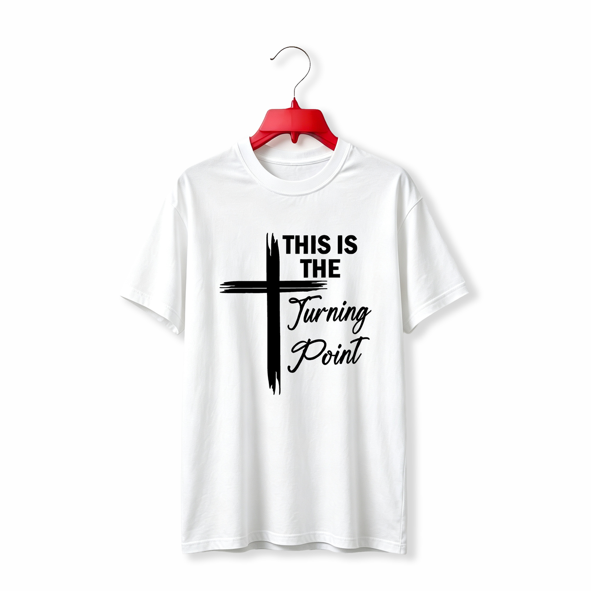 "THIS IS THE TURNING POINT CROSS" TEE