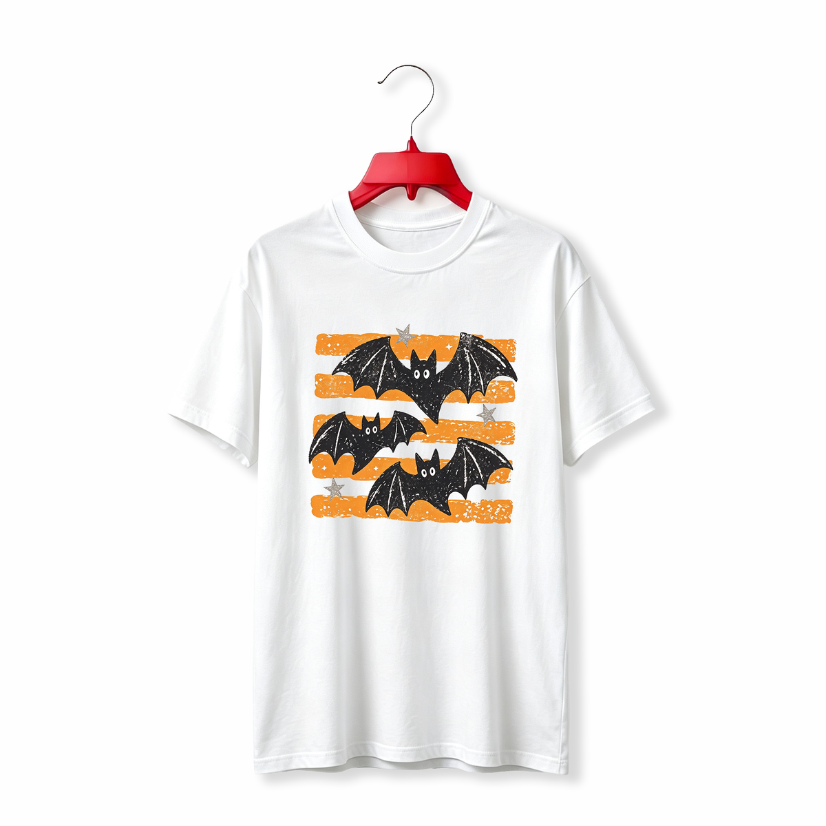 "Vintage Retro Halloween Bat" TEE