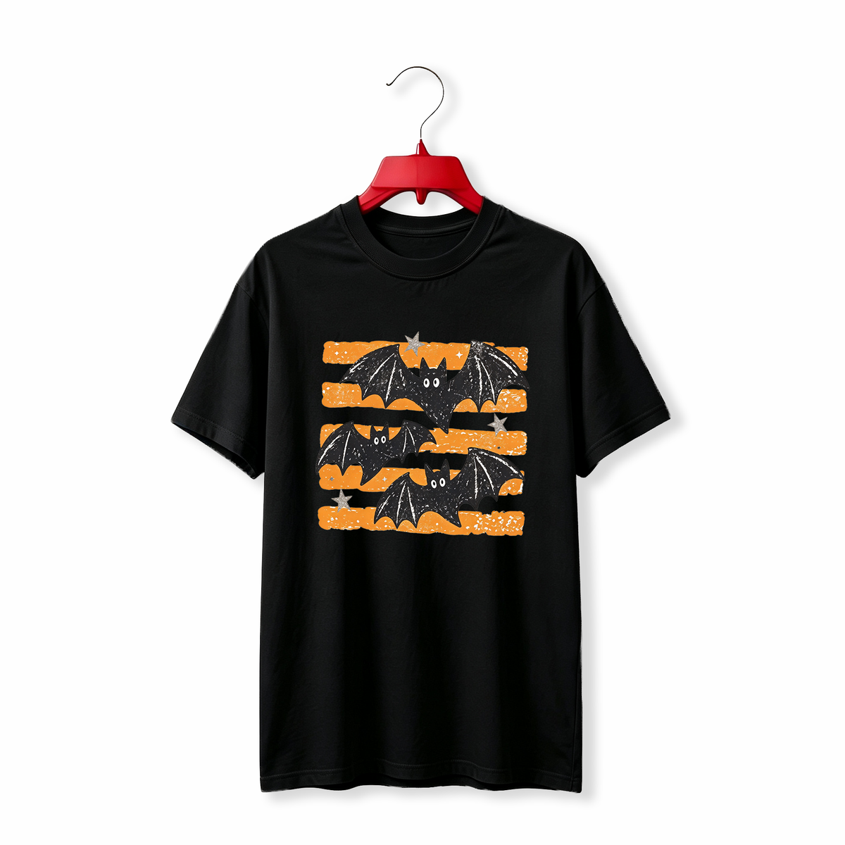"Vintage Retro Halloween Bat" TEE