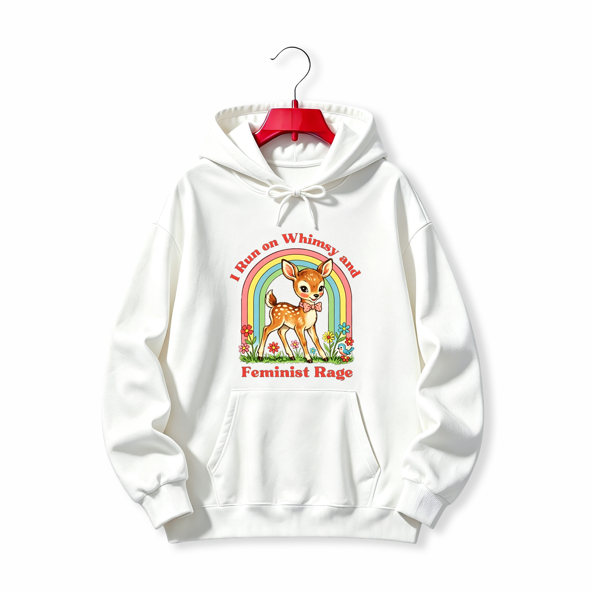 "Whimsy and Feminist Rage" HOODIE