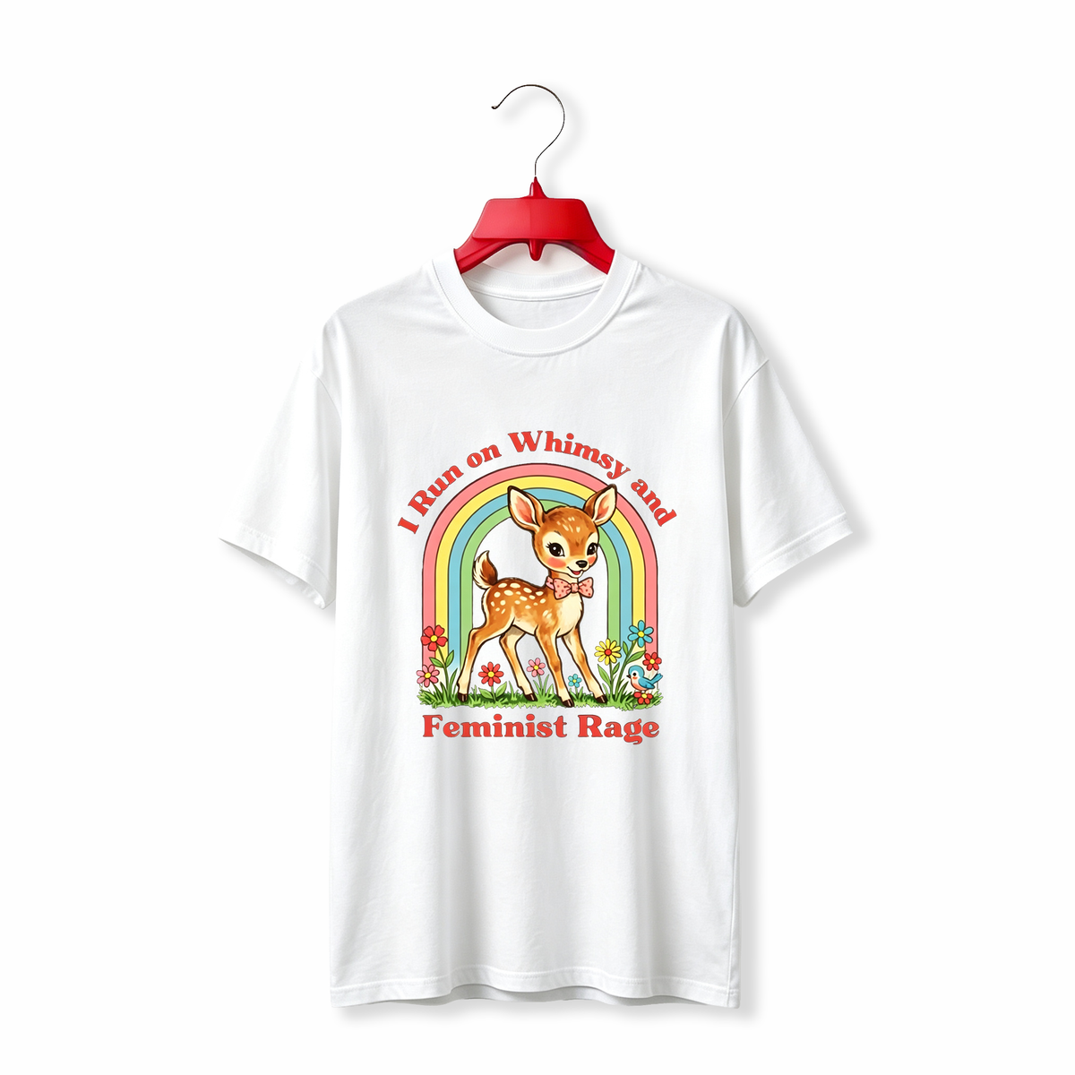 "Whimsy and Feminist Rage" TEE
