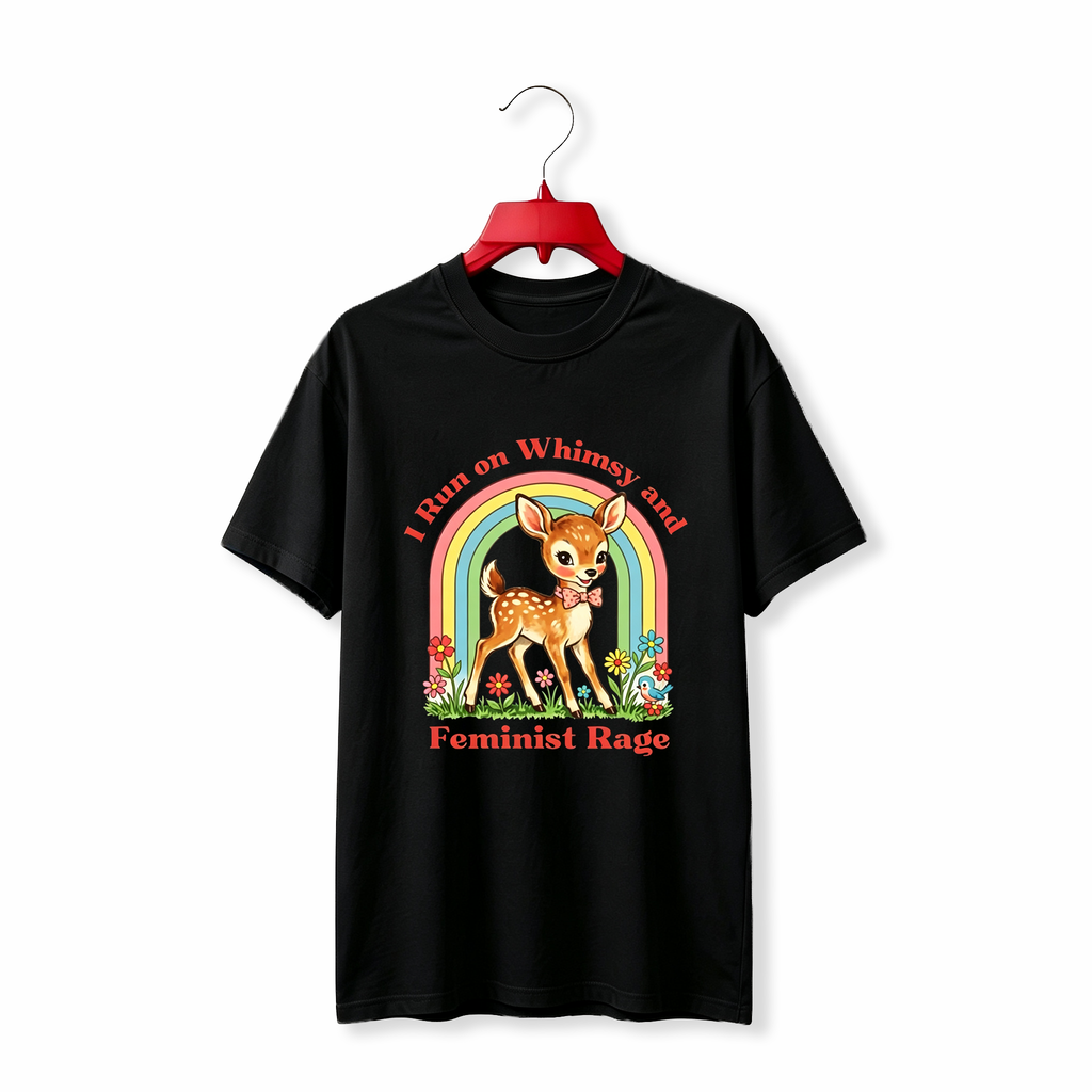 "Whimsy and Feminist Rage" TEE