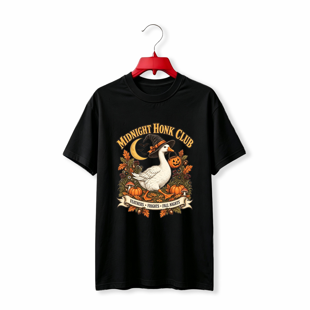 "Witchy Goose Halloween" TEE